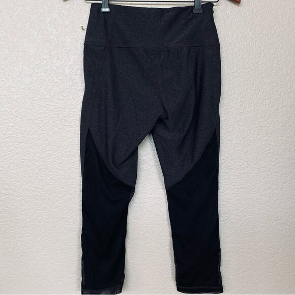 Zella Black Cropped Active Yoga Leggings S - Picture 2 of 3